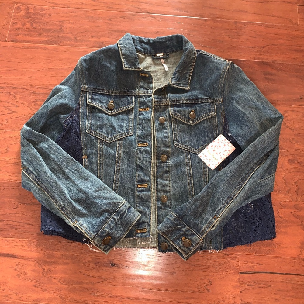 Free People Jean jacket